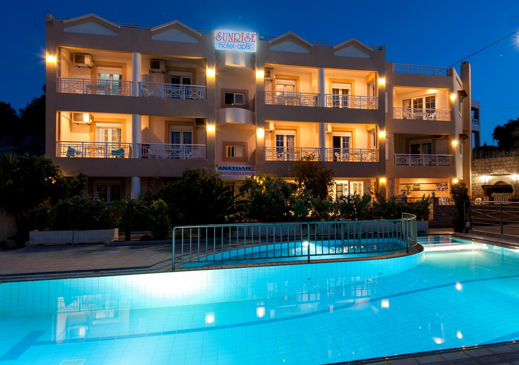 Sunrise Apartments Sfáka Exterior foto